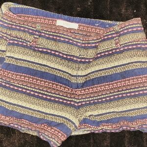 Striped Blue and Pink Shorts